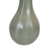 Vase / Verre Soliflore, vert céladon, 70's - France