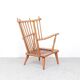 Swedish vintage lounge chair, 1950s