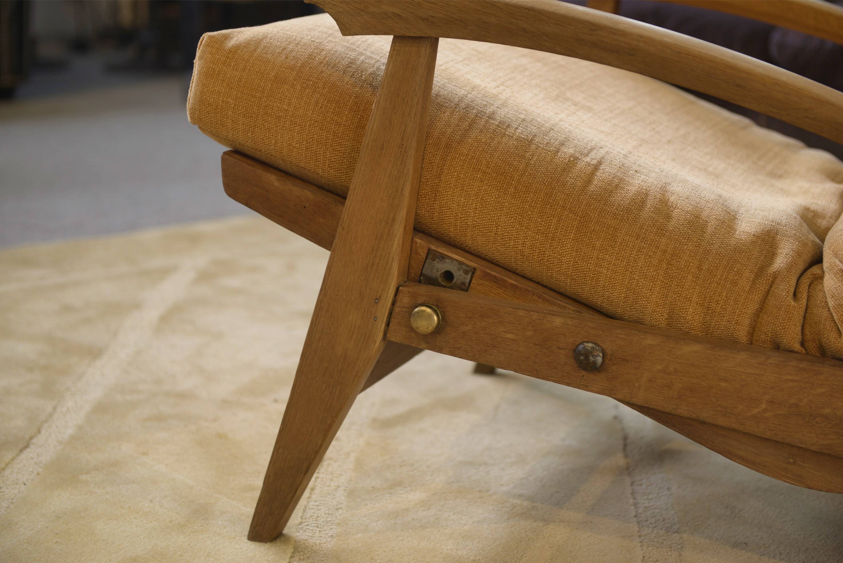 Armchair model FS 134 by Guy Besnard for Free Span 1950s