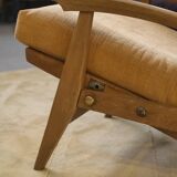 Armchair model FS 134 by Guy Besnard for Free Span 1950s