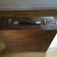 Valise ou caisse en bois vintage de rangement