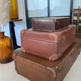 Set of 3 vintage suitcases