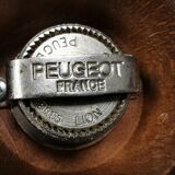 Beautiful salt and pepper set with Peugeot grinder.