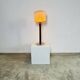 Large Size Wood & Sring Table Lamp By Uno & Östen Kristiansson For Luxus, Sweden 1960S