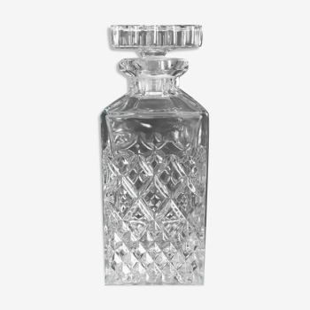 Crystal whisky bottle