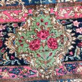 Tapis ancien Kirman fin 270x380 cm