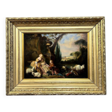 From the romantic paintings of the 18th century: oil on canvas