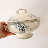 Soup bowl or salad bowl model Pornic, H. Boulenger & Cie, Terre de Fer, French manufacture