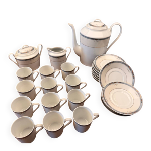 Service à Café en Porcelaine