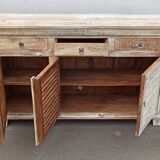 Buffet en bois blanc
