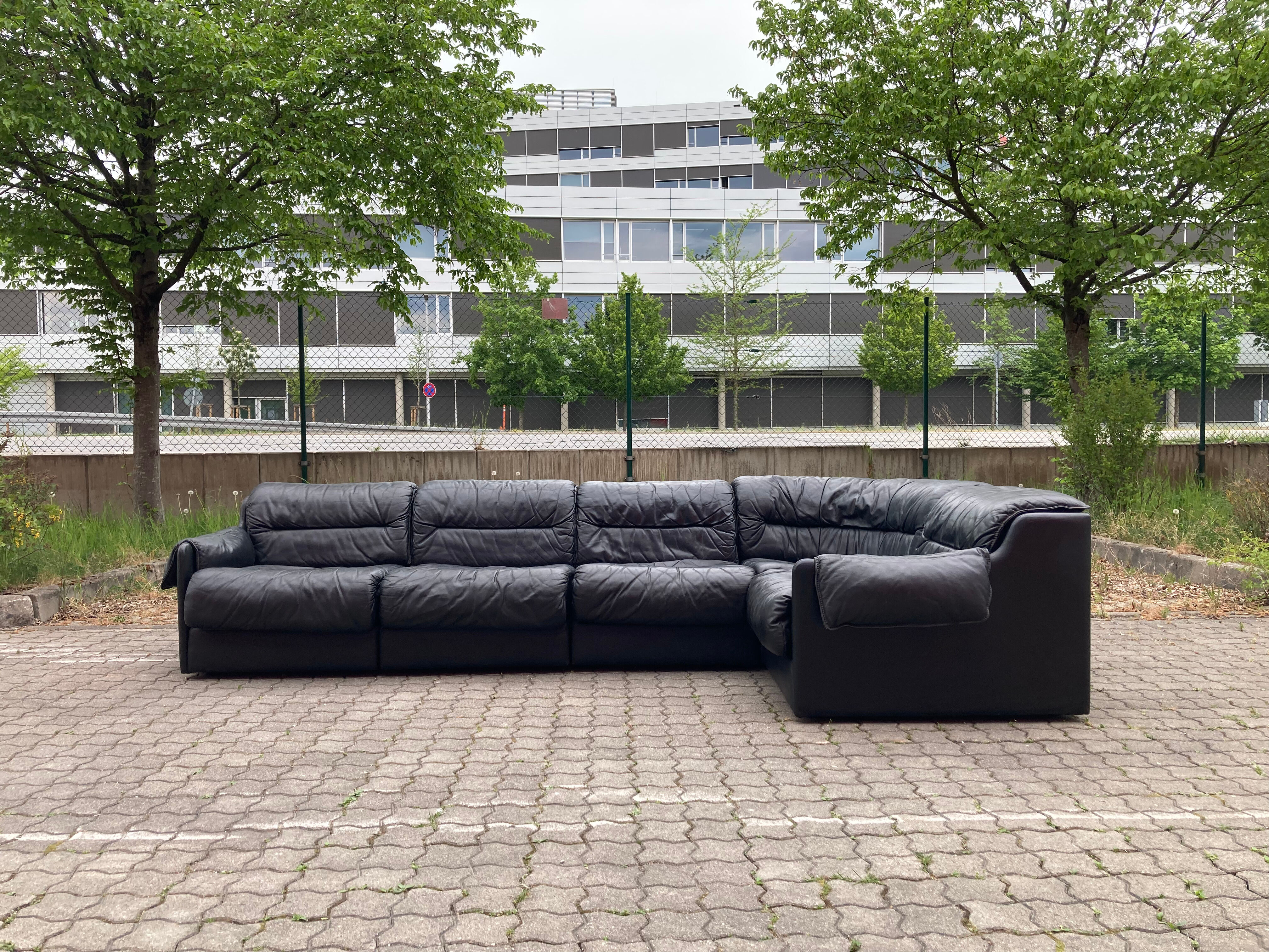 Dreipunkt International Modular Leather Sofa