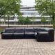 Dreipunkt International Modular Leather Sofa