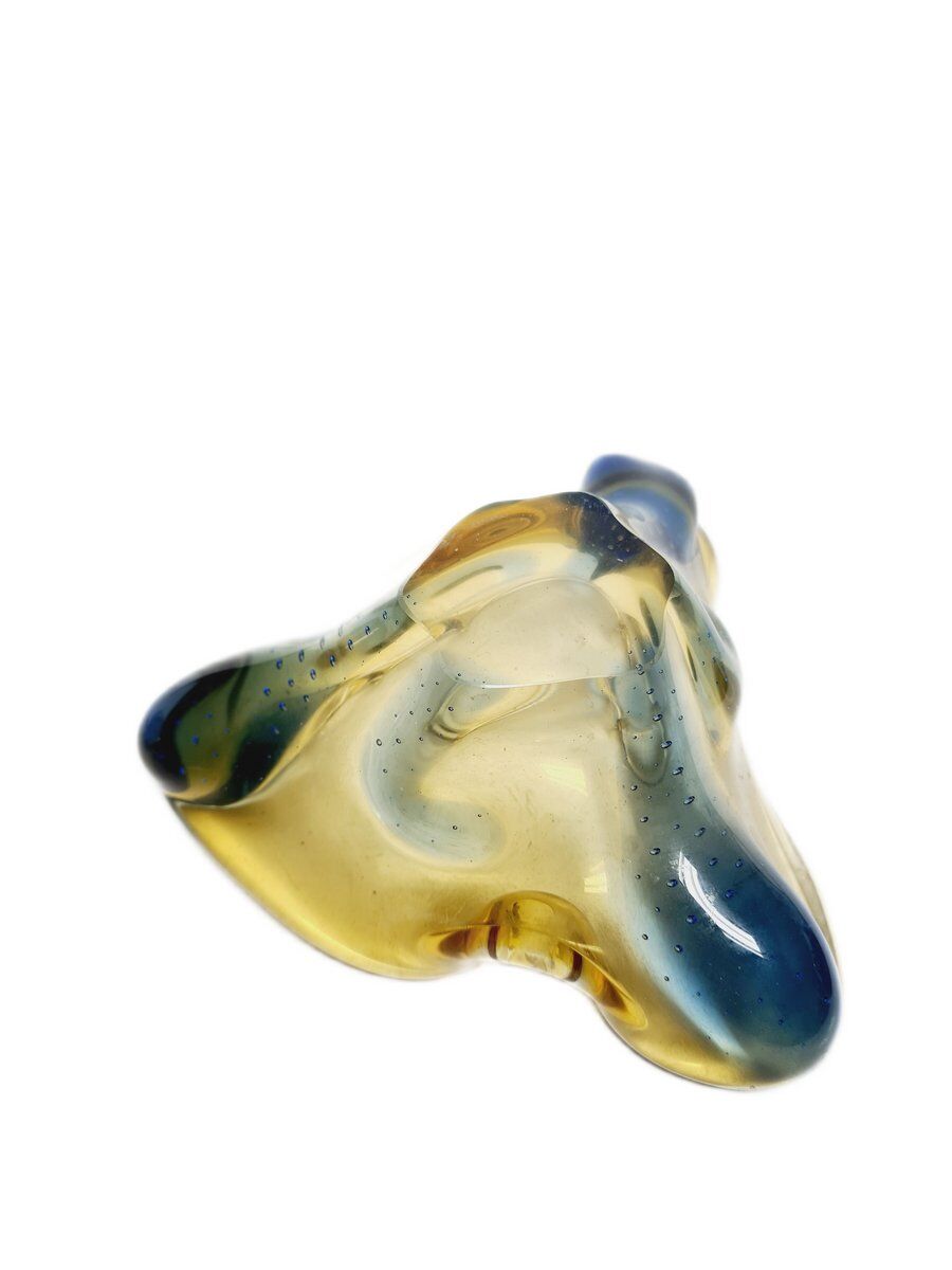 Czechoslovakian vase by Hanna Machanovska for Mstisov Glassworks, 1960s
