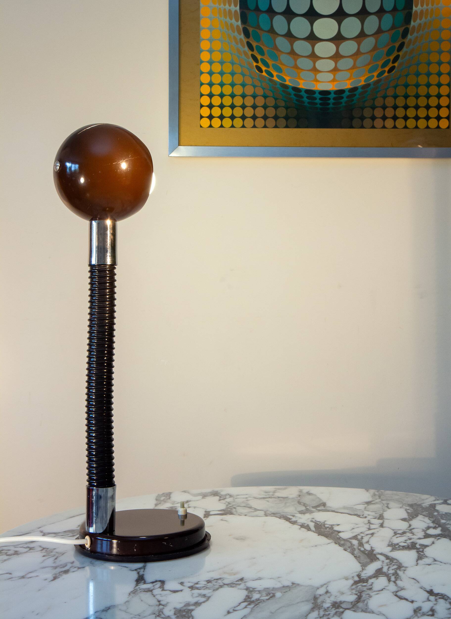 Flexible lamp eye ball space age 70