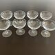 8 champagne glasses