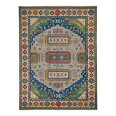 Tapis Oushak en laine noué à la main turc 273 cm x 364 cm