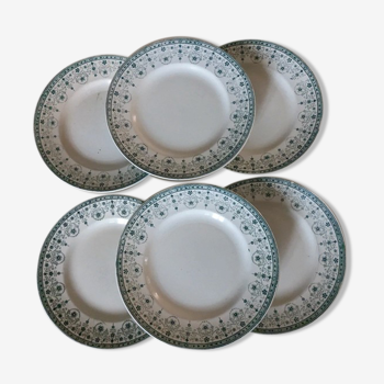 6 flat plates iron earth