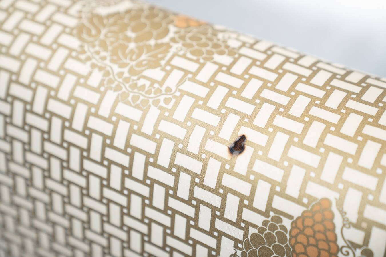 3-seater sofa and silk armchair, Tommaso Barbi, 1970