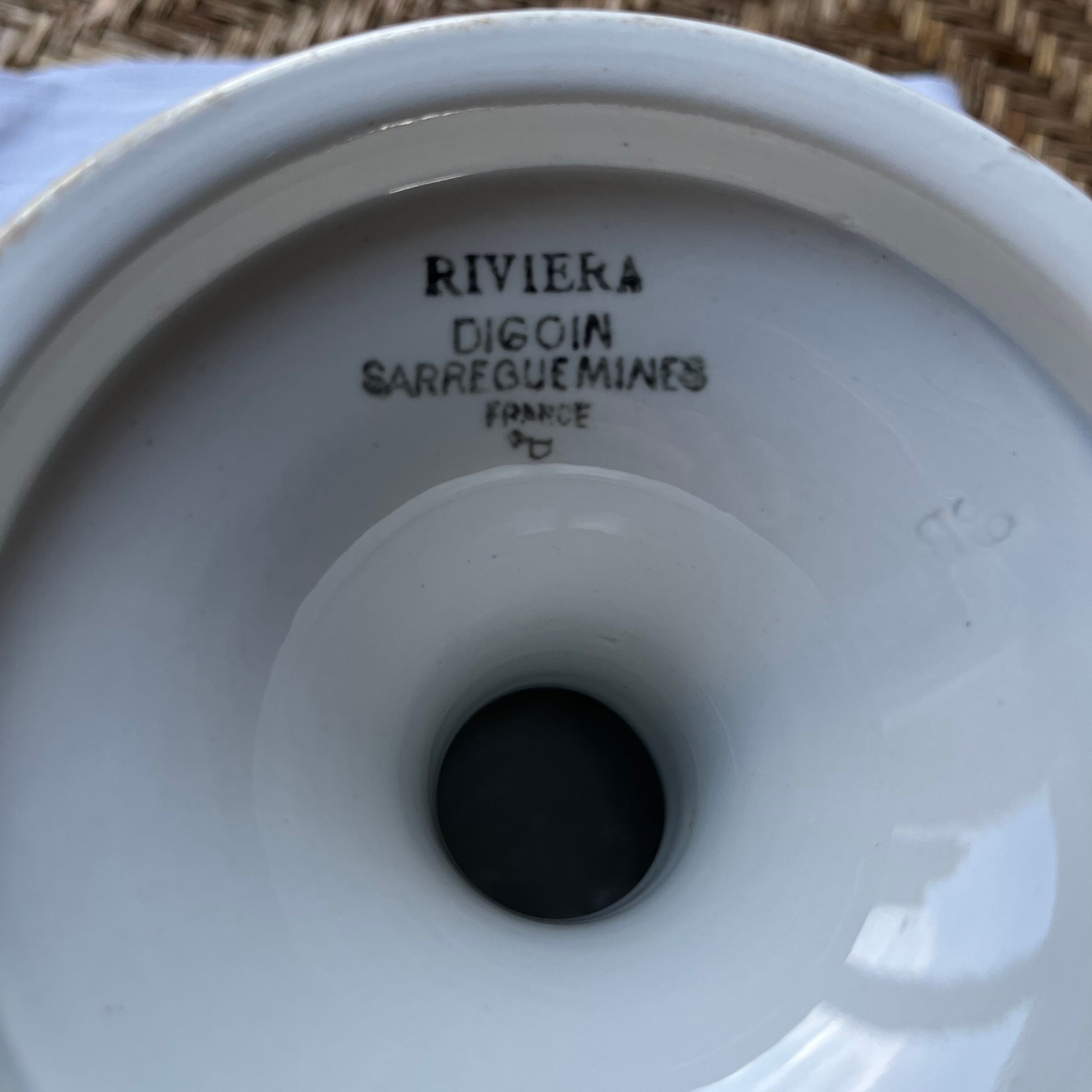 Compotier Sarreguemines Digoin