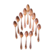 12 teaspoons silver metal