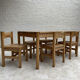 Dining set by Ilmar Tapiovaara for Laukaan Puu Finnland