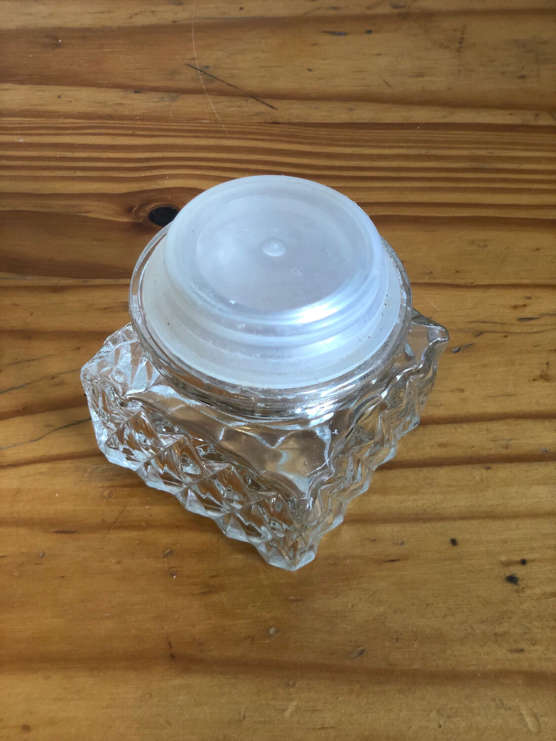Diamond whisky decanter