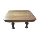 Square oak coffee table