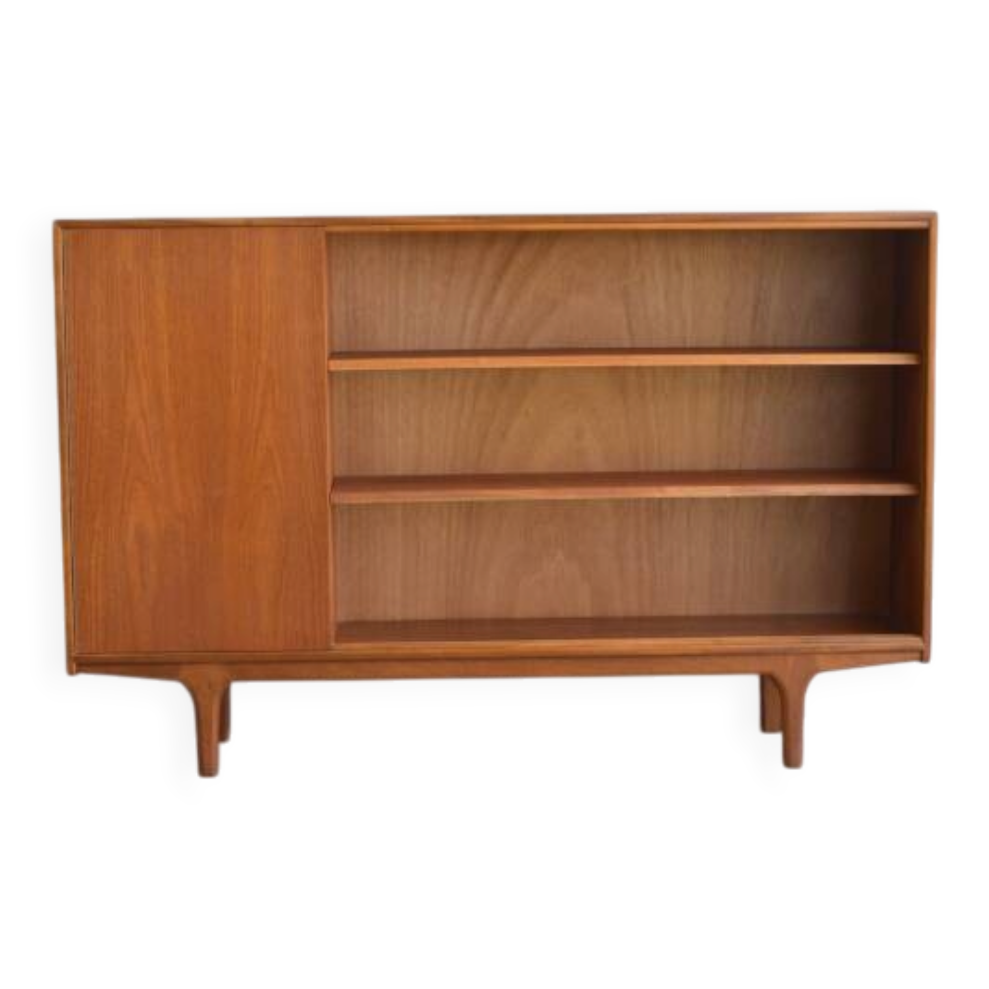 Teak bookshelf by McIntosh 136 cm