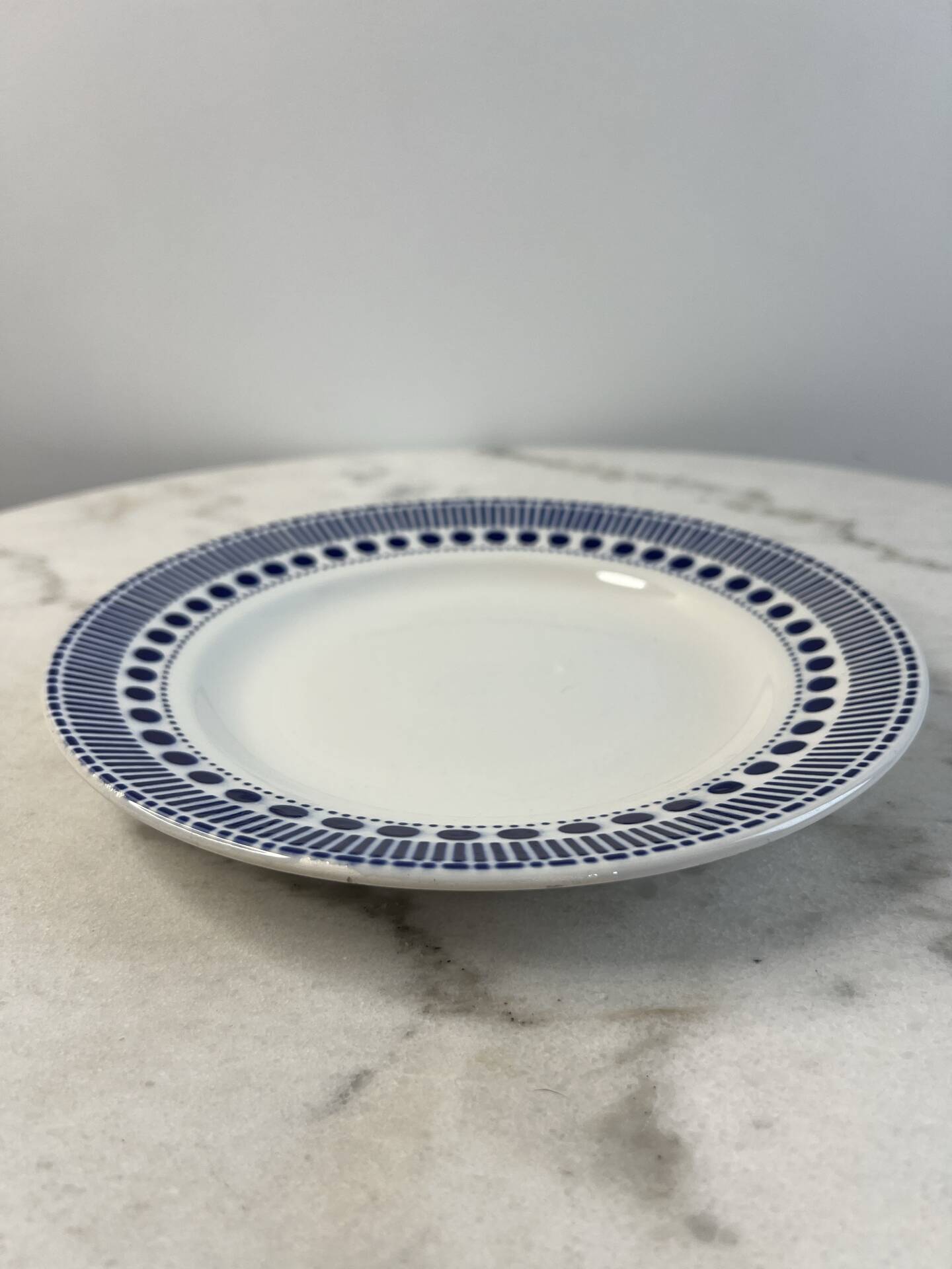 Assiette plate Sarreguemines collection Béatrice