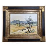 Huile sur toile « Le vieil arbre » — Michel Jouenne (Format 5F))