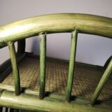Rattan bedside table