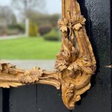 Louis XV Mirror in Carved and Gilded Wood, 18th Century