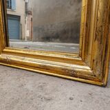 Louis philippe mirror, gilded wood
