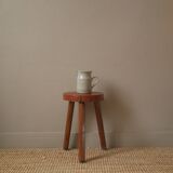 Pichet en grès vintage vase à anse décoration campagne scandinave fabrication artisanale céramique