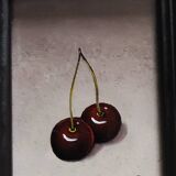 Miniature still life "cherries"