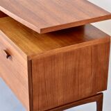 G plan floating top teak desk