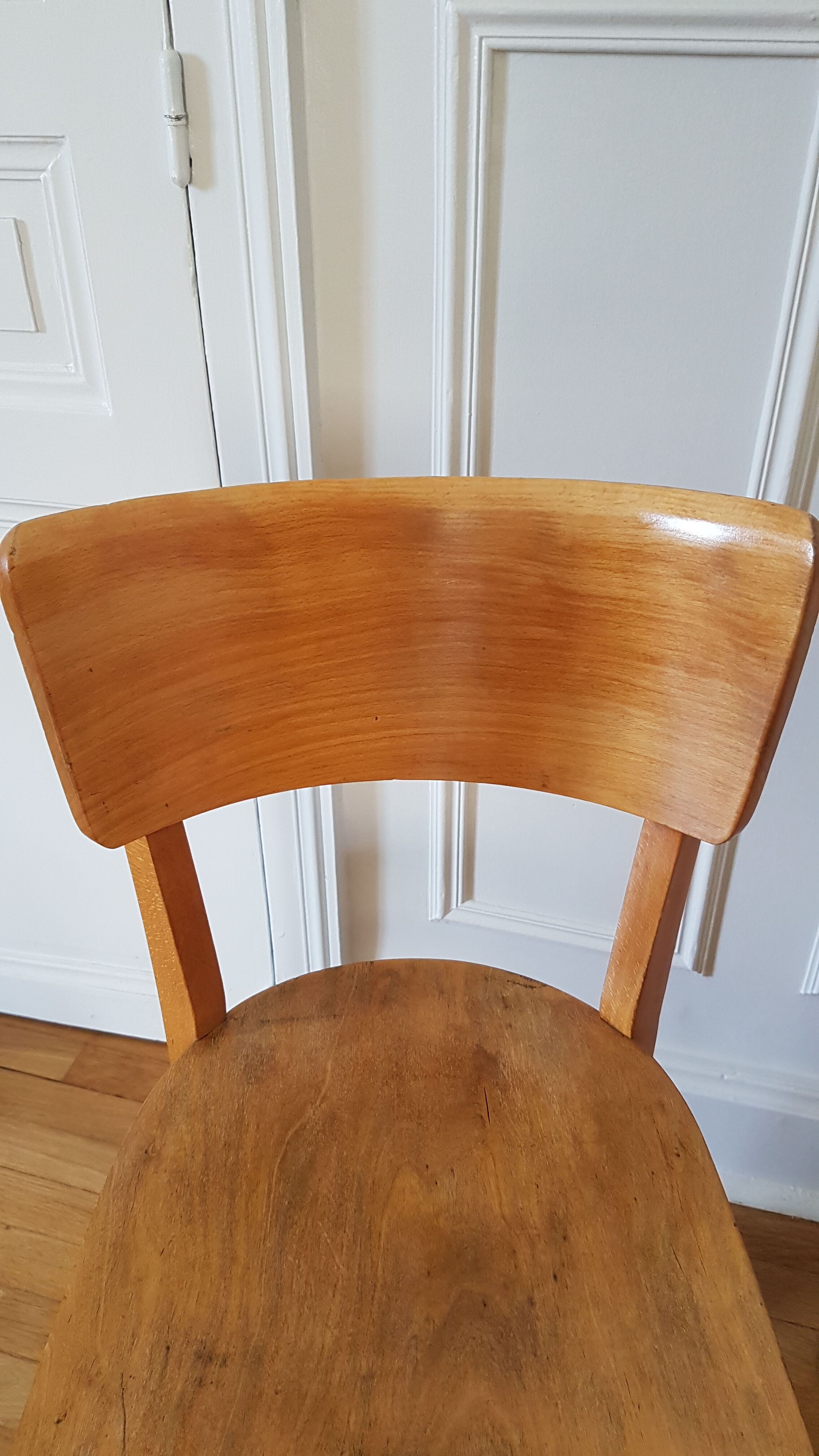Pair of bistro chairs
