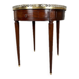 Louis XVI style mahogany hot water bottle table