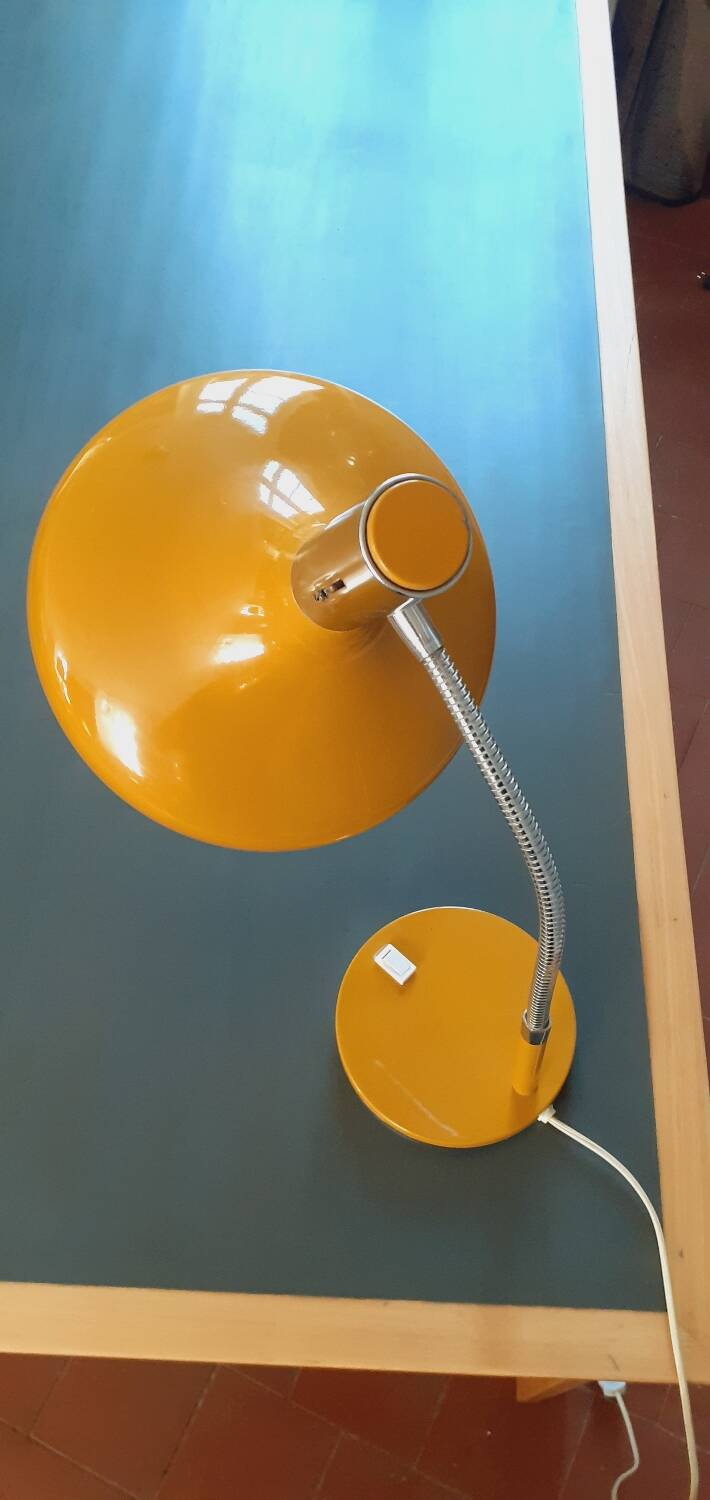 70s desk lamp, Italian design