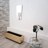 Trapezoidal mirror by Fratelli Fanzago 1960s