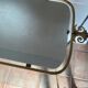 Regency vintage mirror in gilded brass, Space Age.