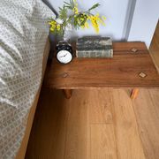 Wooden bedside table