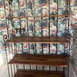 Wooden shelf