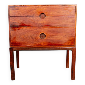 Danish chest of drawers in rosewood, model "Entre" by Kai Kristiansen 1960.