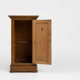 French Art Deco nightstand in varnished wood, ca. 1930