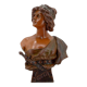 Terracotta bust of Judith by Ricardo Aurilli, circa 1900-1910