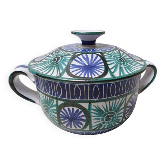Soup tureen by La Roue Vallauris, Vintage Ceramics, Robert Picault