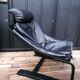 Kroken leather chair sweden vintage 70