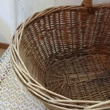 Antique rattan/wicker basket