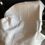 Old linen/cotton embroidered sheet